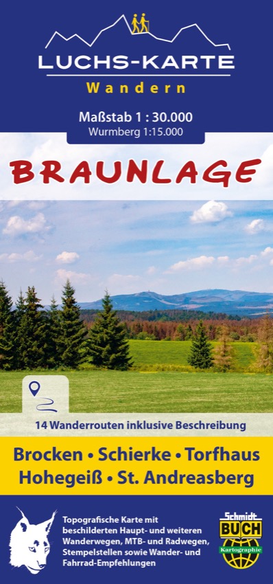 Wanderkarte Braunlage