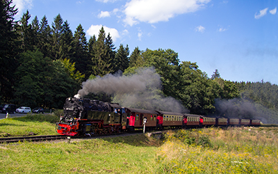 Brockenbahn bei Drei-Annen-Hohne