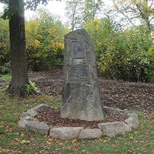 Der Luther-Gedenkstein bei Wernigerode